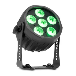 BEAMZPRO WXB620 LED BATTERY PAR IP65 6x 20W RGBALC