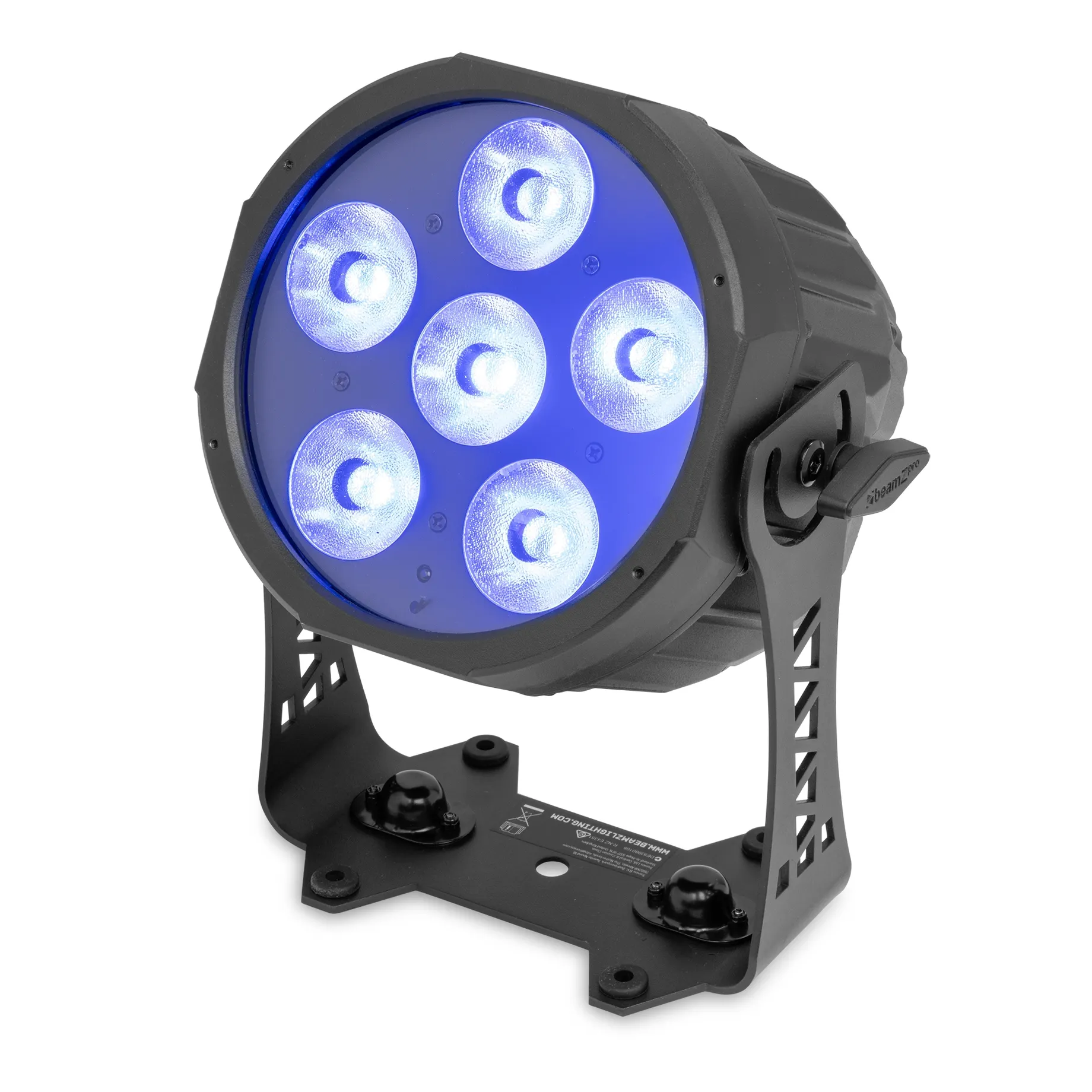 BEAMZPRO WXB620 LED BATTERY PAR IP65 6x 20W RGBALC - Image 7