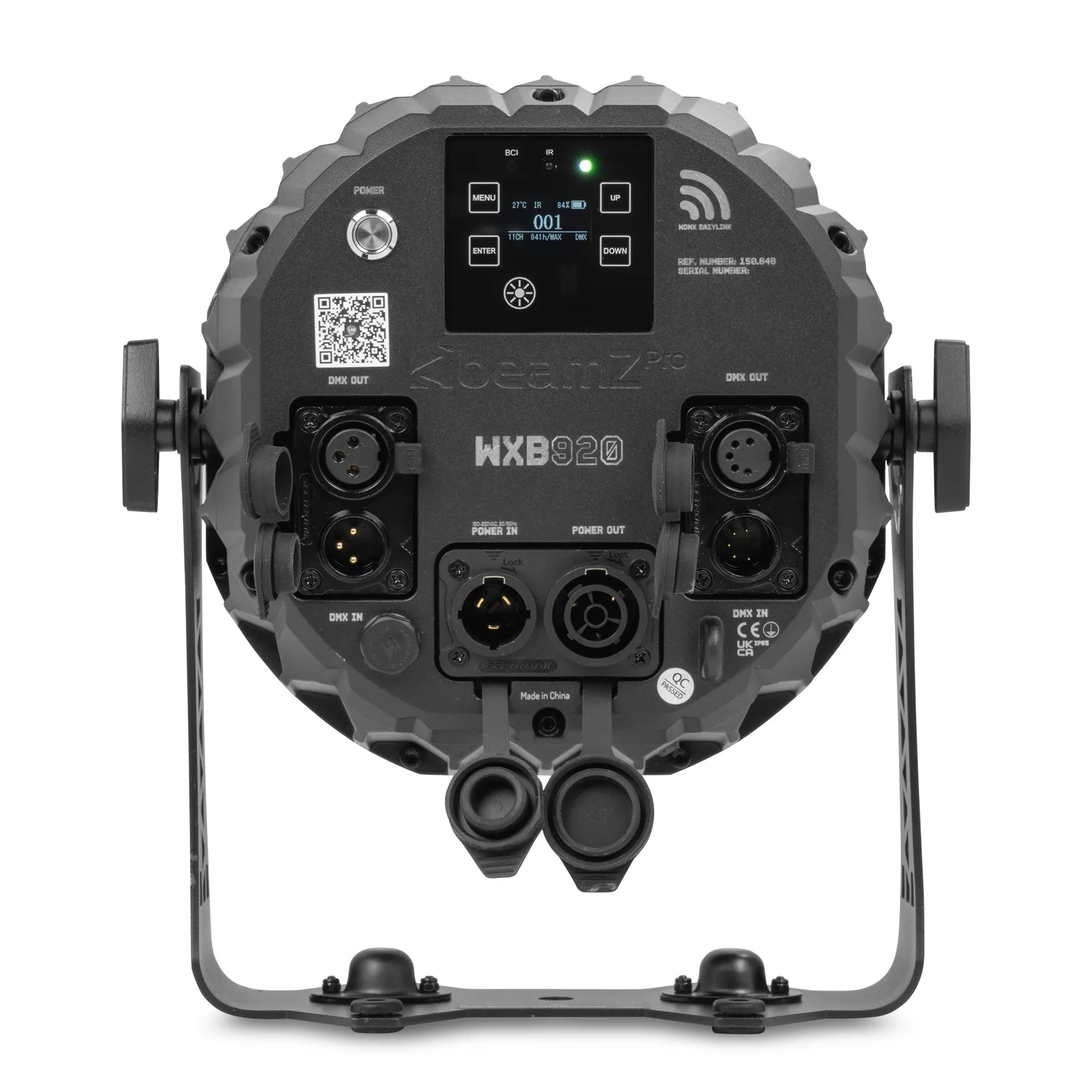 BEAMZPRO WXB920 LED BATTERY PAR IP65 9x 20W RGBALC - Image 2