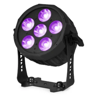 BEAMZPRO WX64 LED PAR IP65 6x 20W RGBWAUV