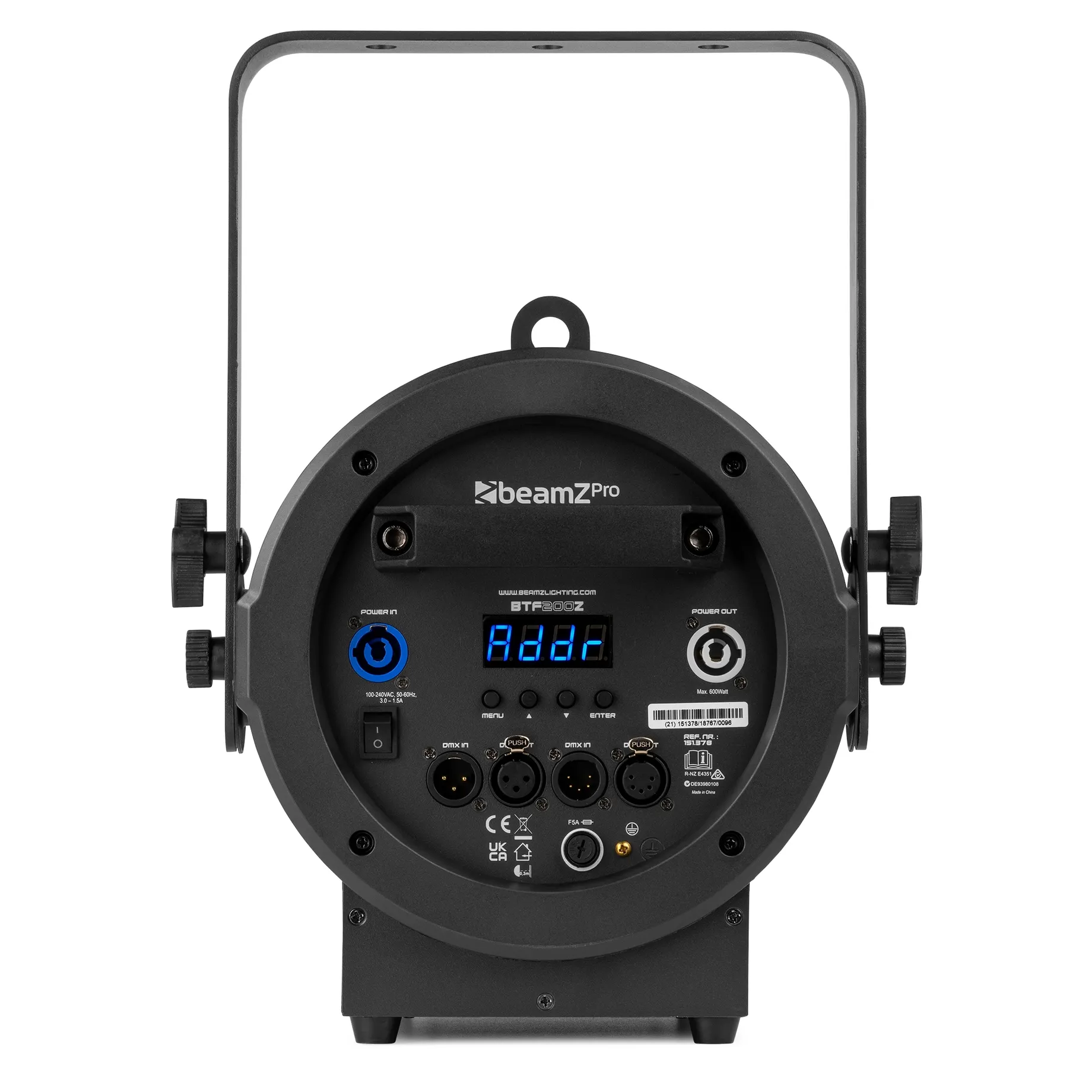 BEAMZPRO BTF200Z LED FRESNEL ZOOM 1x 200W WW IP20 - Image 4