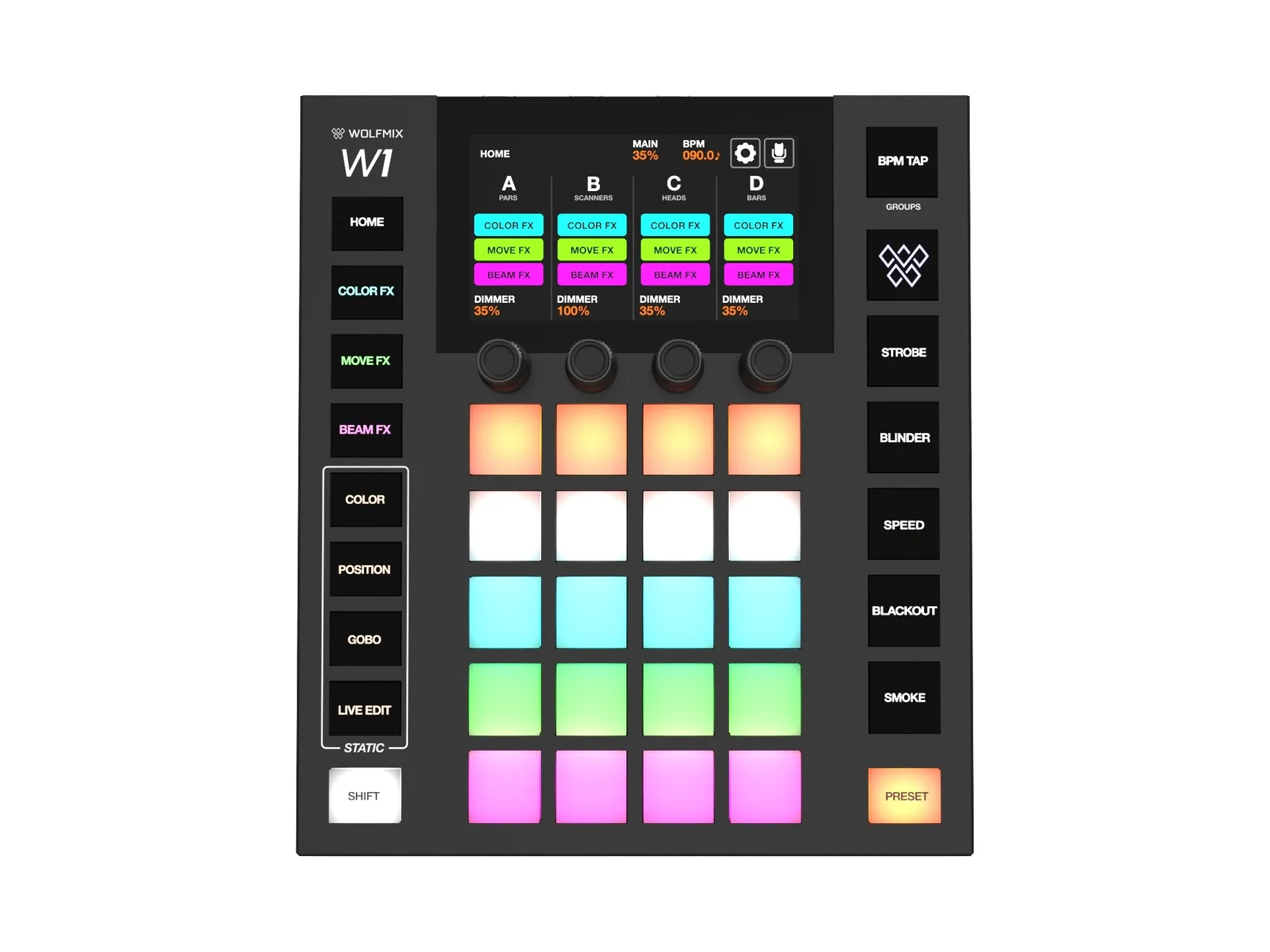 WOLFMIX W1 MK2 LIGHTING CONTROLLER - Image 5