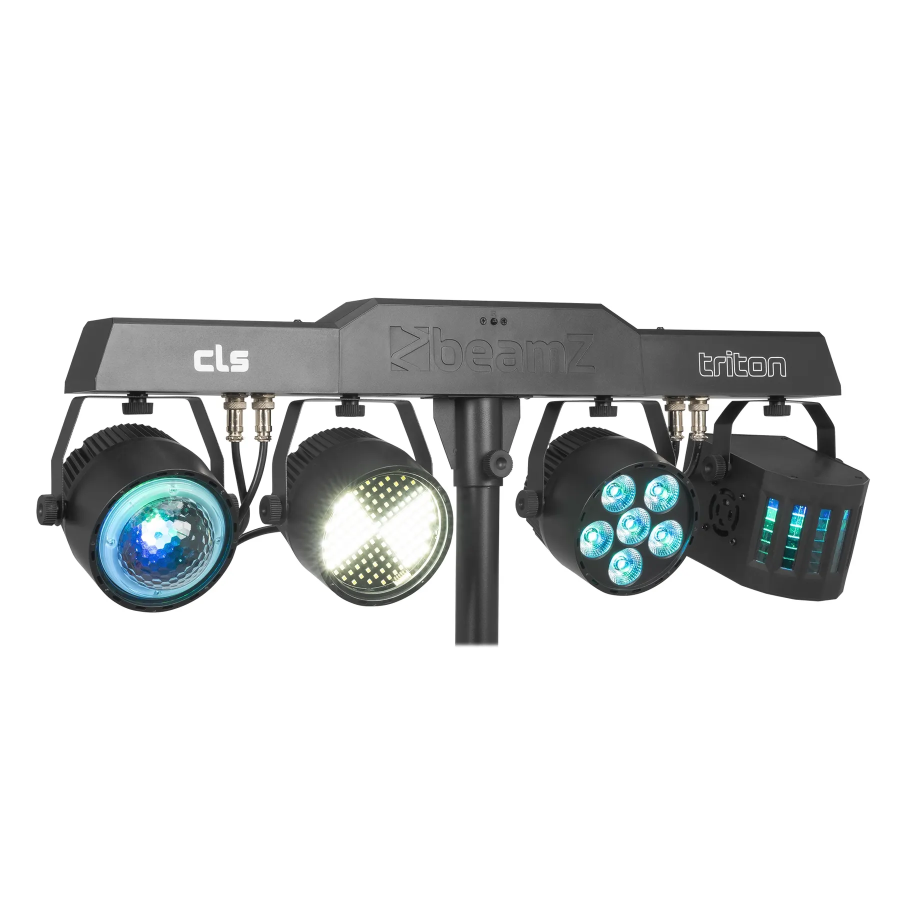 BEAMZ CLS TRITON PARTY BAR WITH JELLY MOON DERBY PAR AND STROBE
