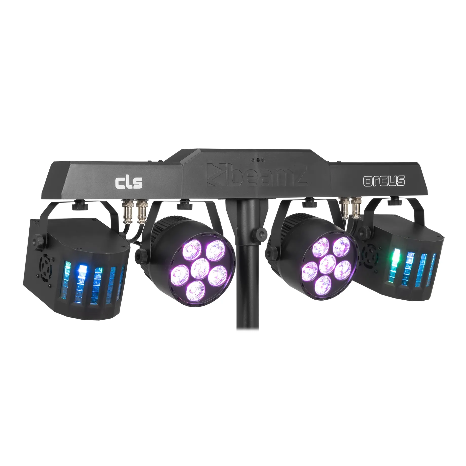 BEAMZ CLS ORCUS PARTY BAR WITH 2x PAR AND 2x DERBY