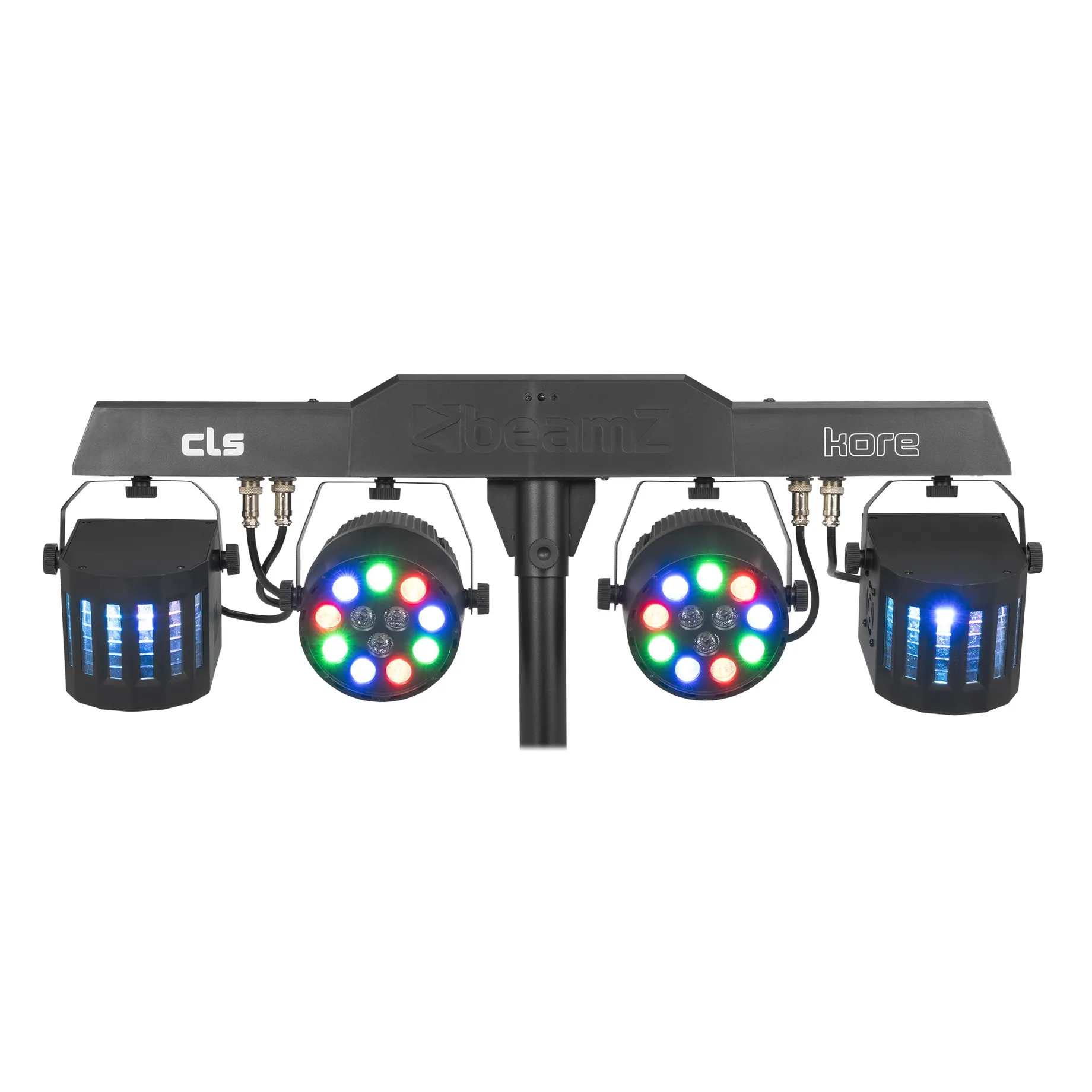 BEAMZ CLS KORE PARTY BAR WITH 2x PAR AND 2x DERBY - Image 3