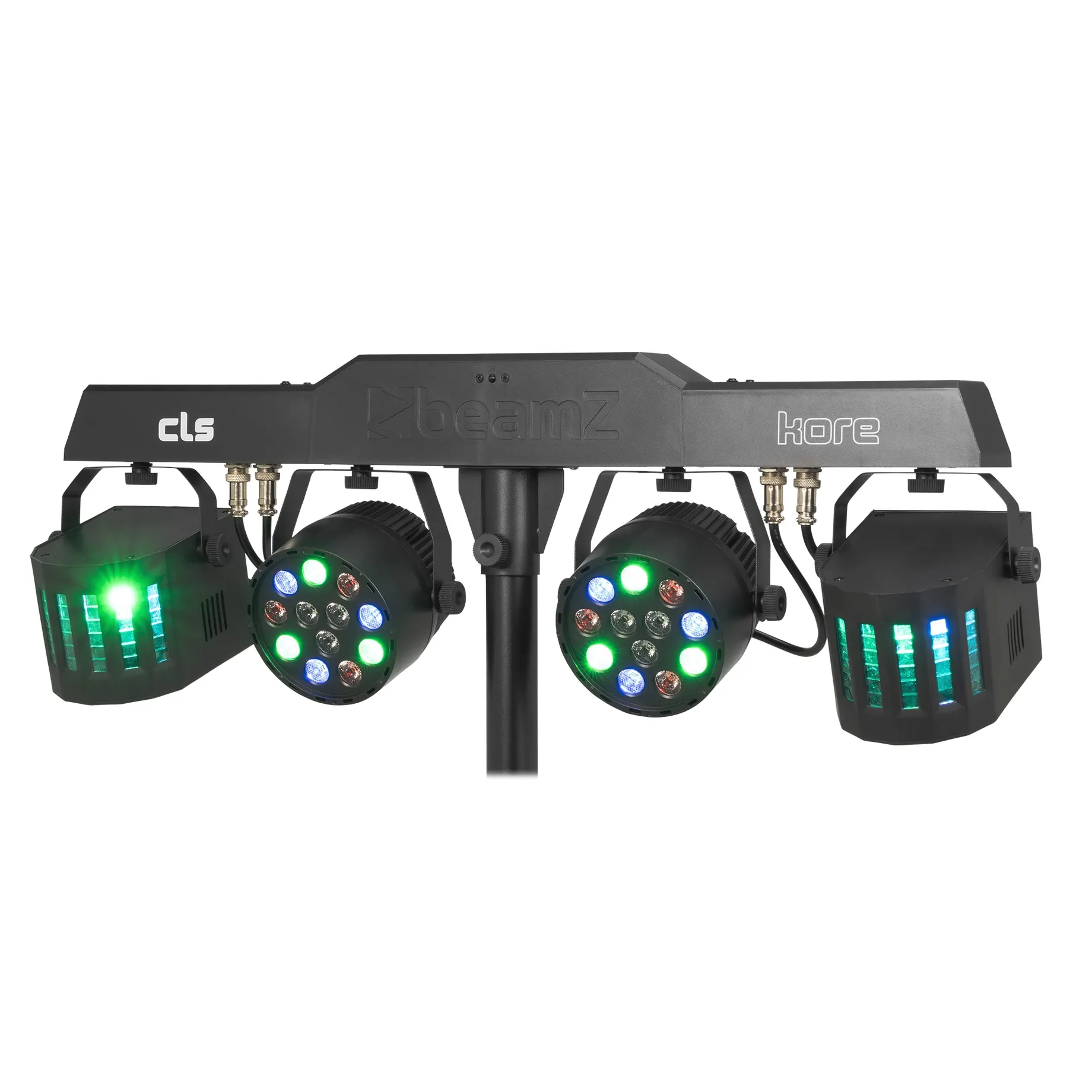 BEAMZ CLS KORE PARTY BAR WITH 2x PAR AND 2x DERBY - Image 4