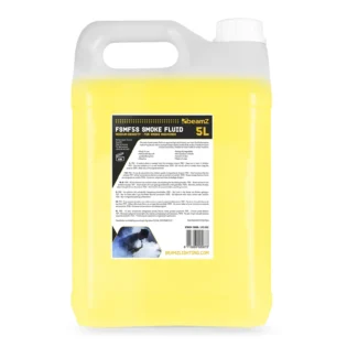 BEAMZ FSMF5S SMOKE FLUID MEDIUM DENSITY YELLOW 5L