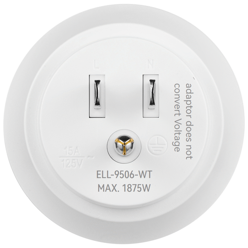 Ellies Explore Series - South Africa to USA Travel Adaptor - WT - Image 3