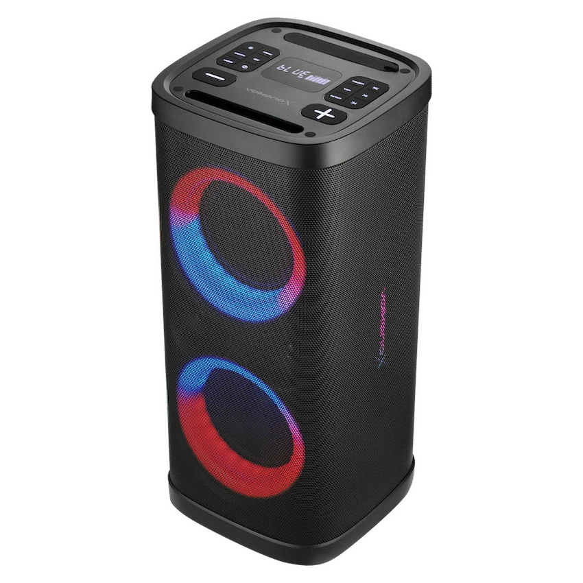 VolkanoX VXP300 Dual 6.5" Party Speaker - Black - Image 3