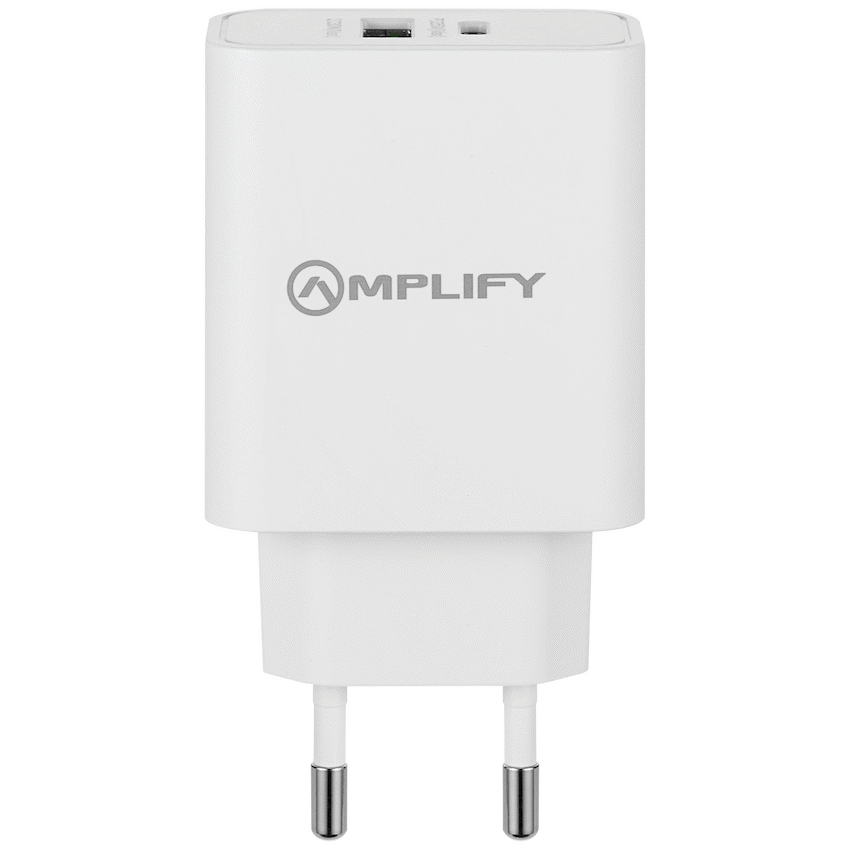 Amplify VoltKit 2 Series TWS Earphones & 35W Dual Wall Charger - White - Image 3