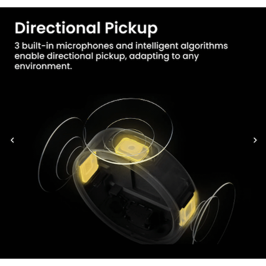 Insta360 Mic Pro Transmitter (Graphite Black) - Image 3