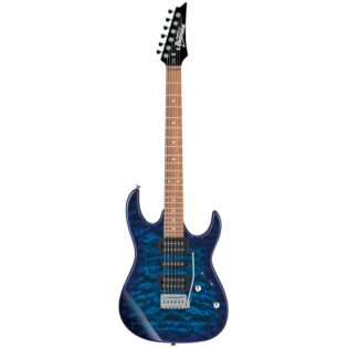 Ibanez GRX70QA TBB GIO Electric Guitar – Transparent Blue Burst
