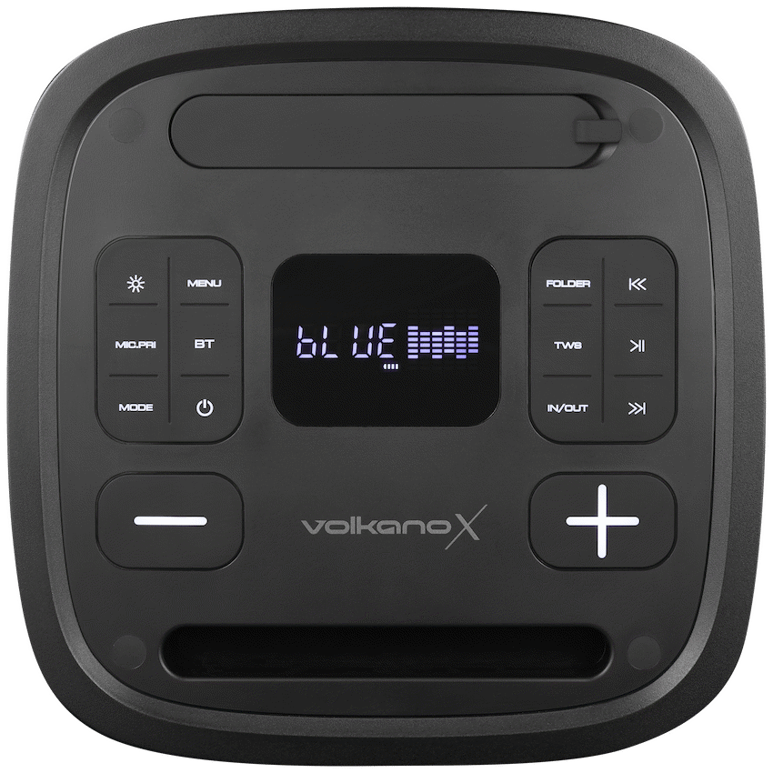 VolkanoX VXP300 Dual 6.5" Party Speaker - Black - Image 5