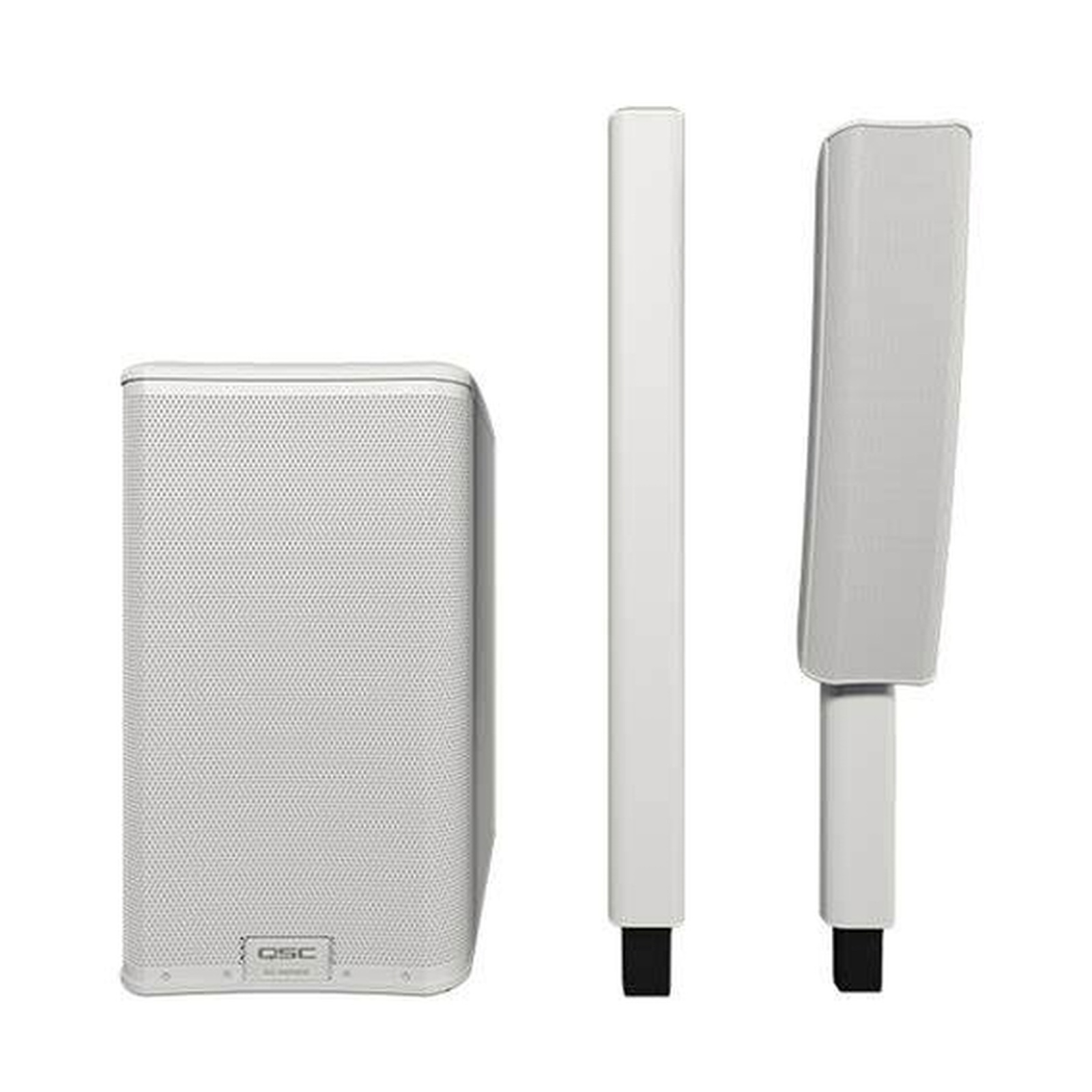 QSC KC12-WH Active 3-Way Column Loudspeaker System – White - Image 9