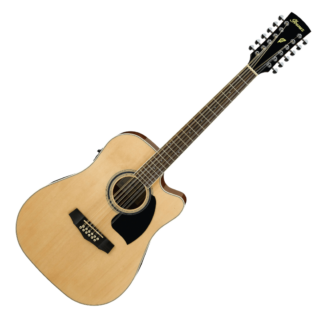 Ibanez PF1512ECE-NT 12-String Electro-Acoustic Guitar – Natural