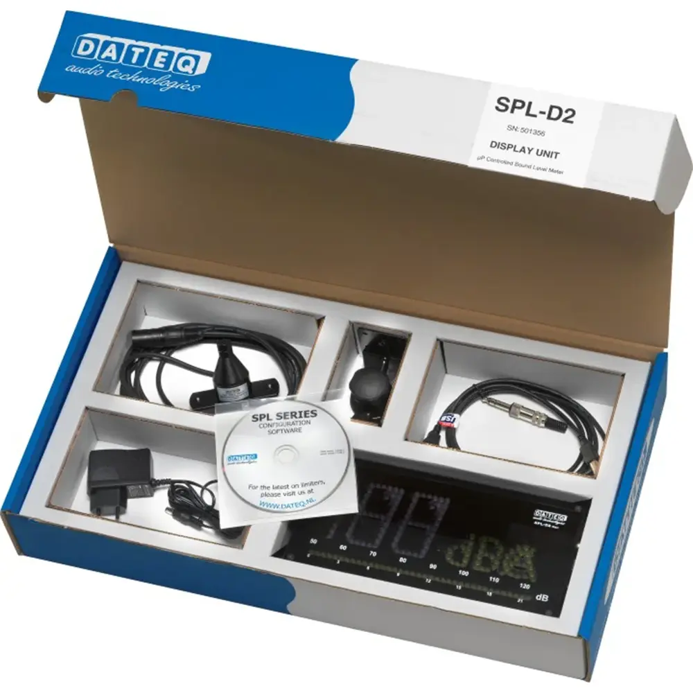 DATEQ SPL-D2 SOUND PRESSURE METER WITH DISPLAY - Image 5