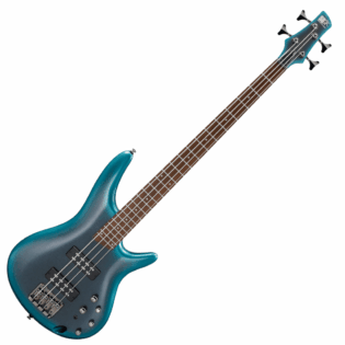 Ibanez SR300E-CUB 4-String Electric Bass – Cerulean Aura Burst
