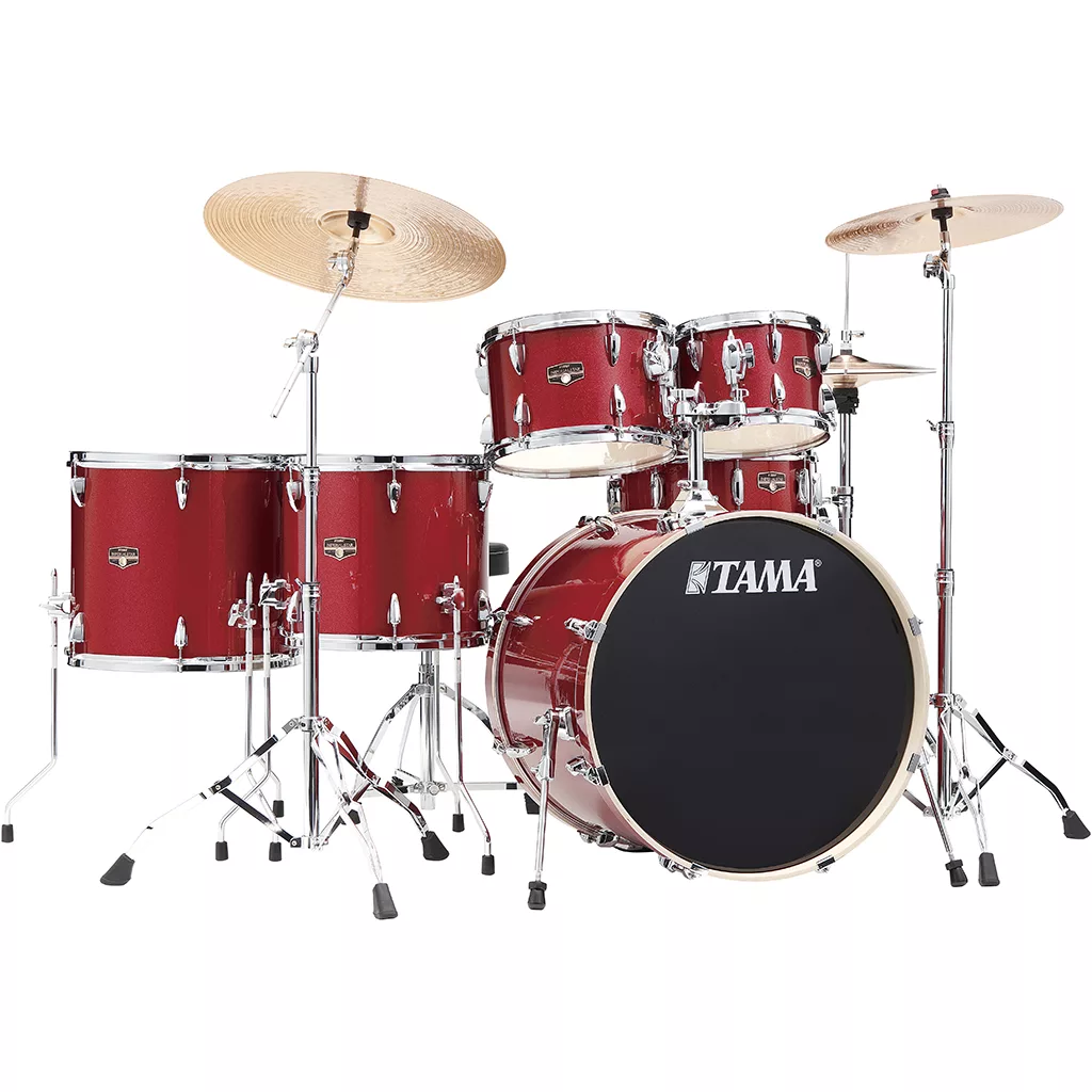 TAMA Imperialstar IP62H6W 6-Piece Drum Kit – Burnt Red Mist
