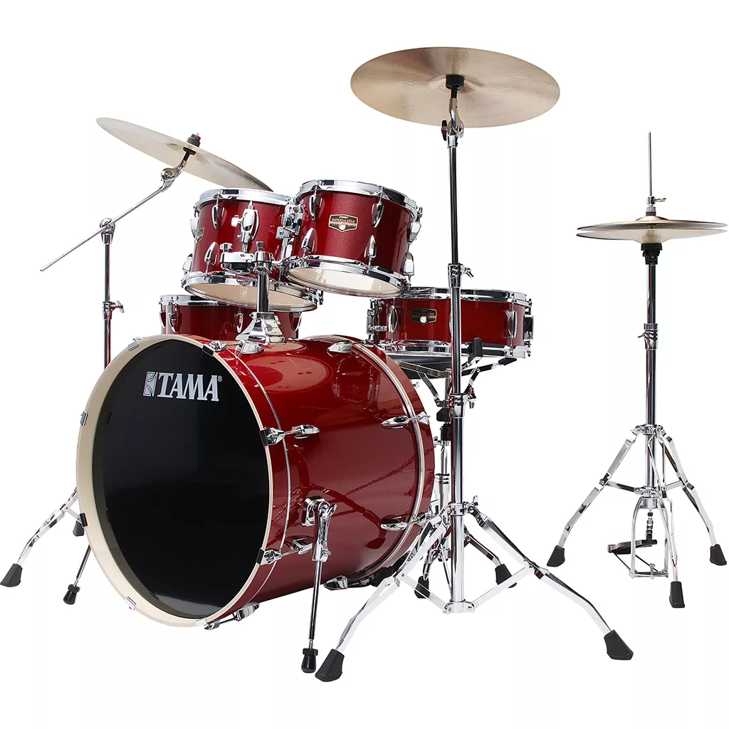 TAMA Imperialstar IP62H6W 6-Piece Drum Kit – Burnt Red Mist - Image 7