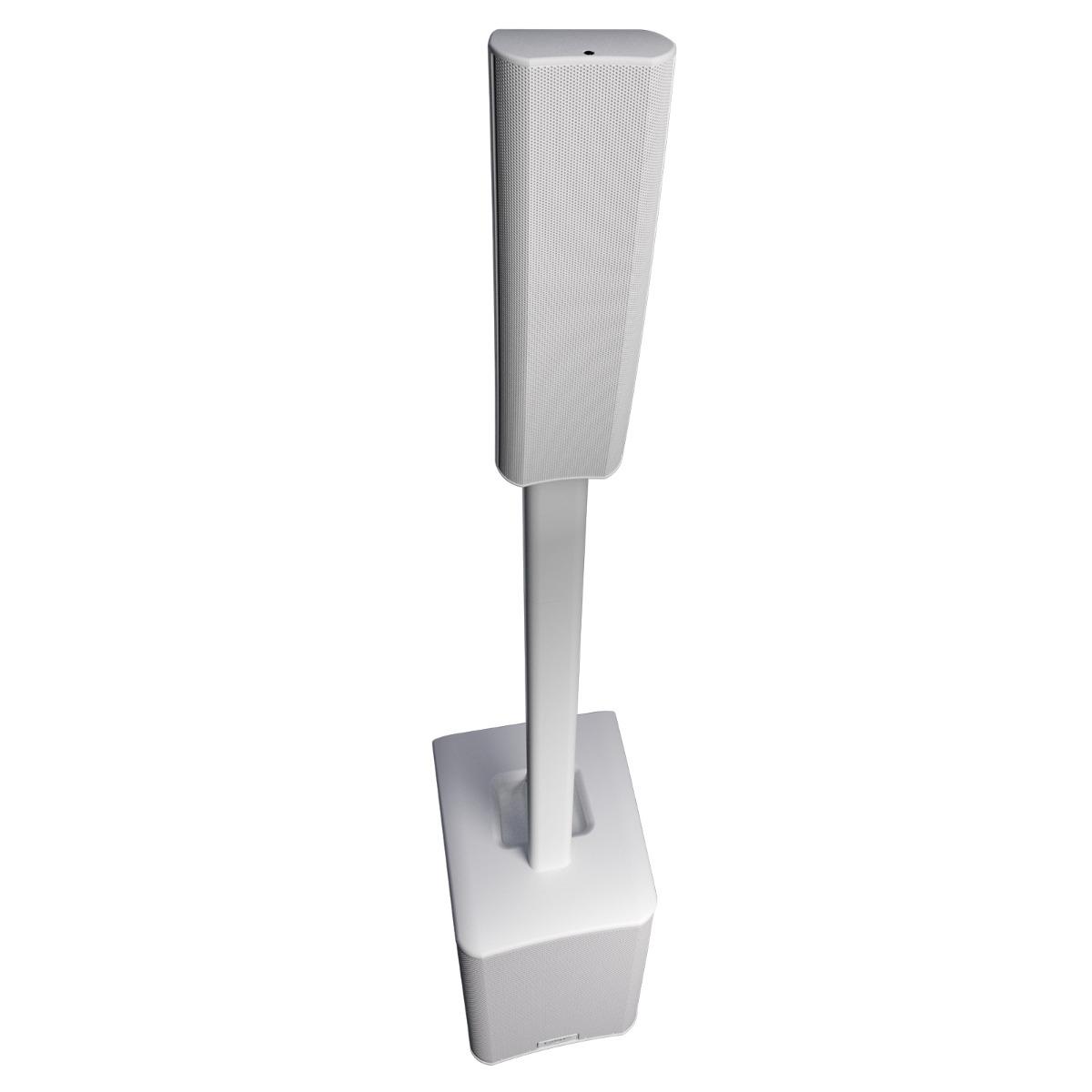 QSC KC12-WH Active 3-Way Column Loudspeaker System – White - Image 2