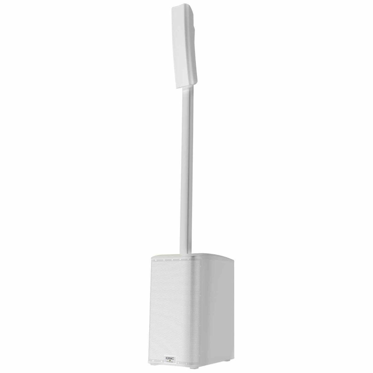QSC KC12-WH Active 3-Way Column Loudspeaker System – White