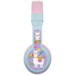 Volkano Sidekick Series Wired Kiddies Headphones with Share Port - Lavender/Light Blue