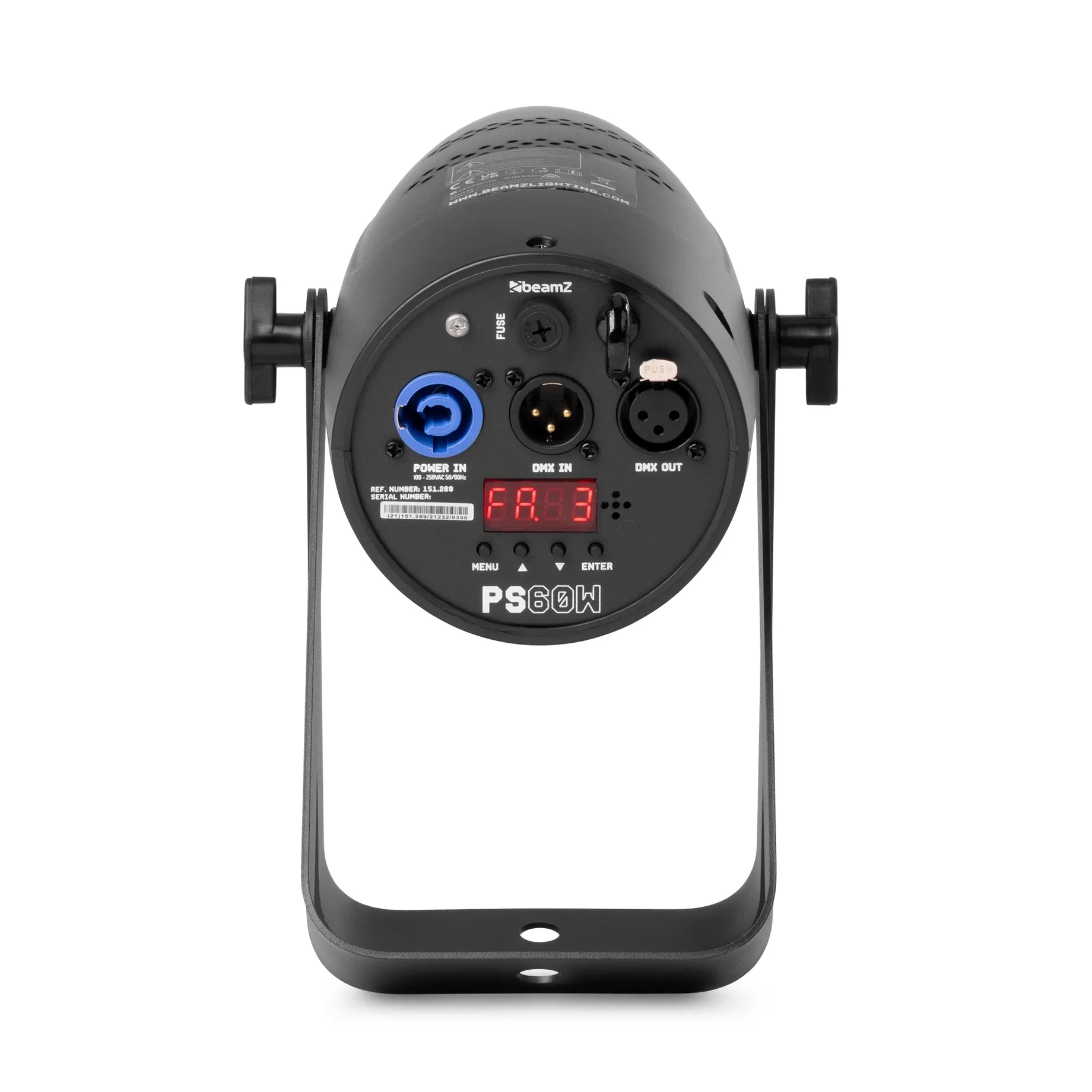 BEAMZ PS60W LED PINSPOT 1x 60W RGBW - Image 2