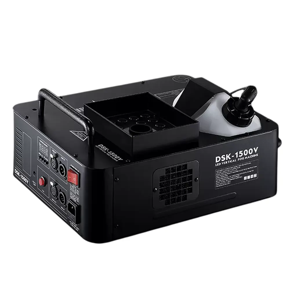 DJPOWER DSK-1500V VERTICAL FOG MACHINE 21x 3W RGB LEDS 1500W - Image 3