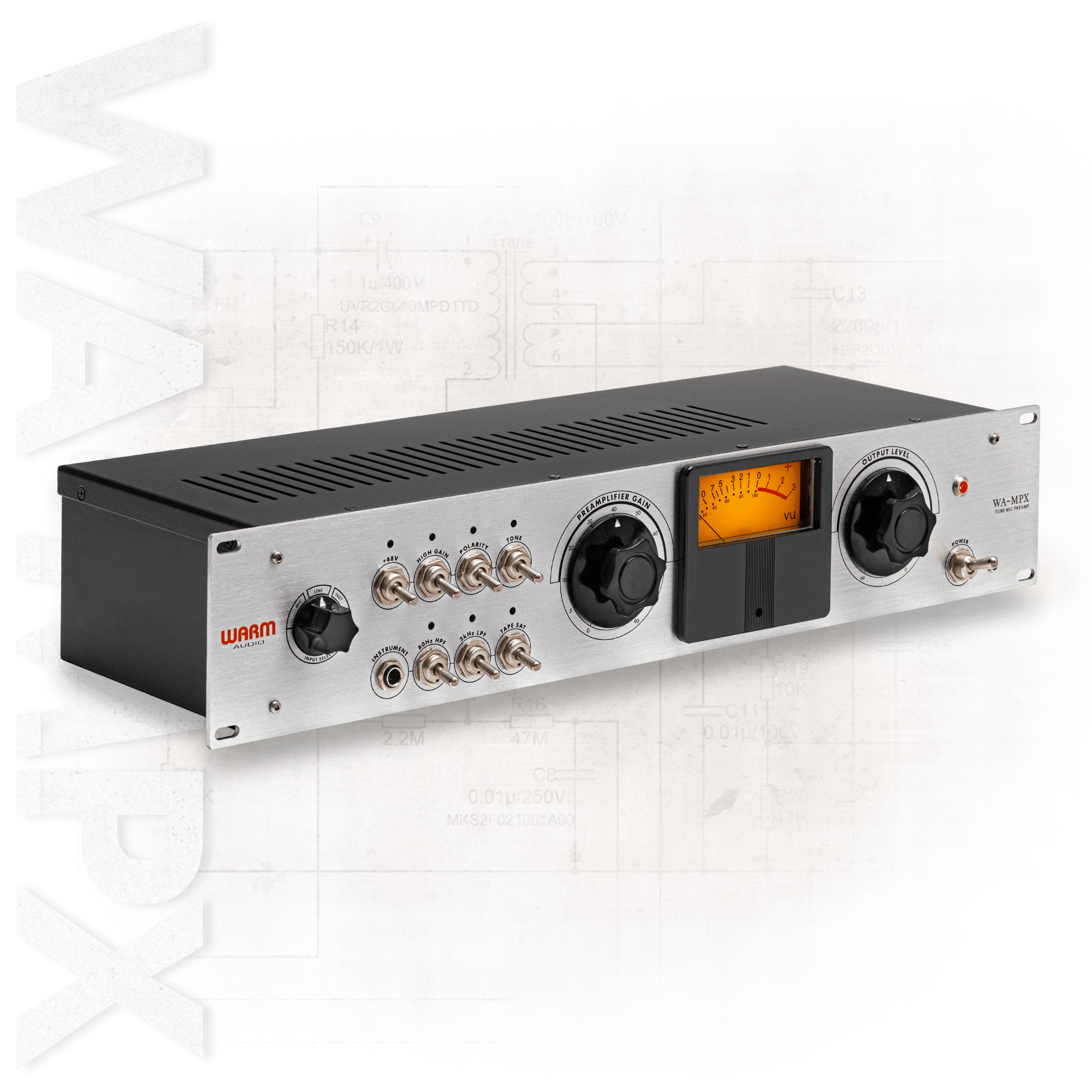 Warm Audio WA-MPX Single-Channel Tube Microphone Preamp - Image 2