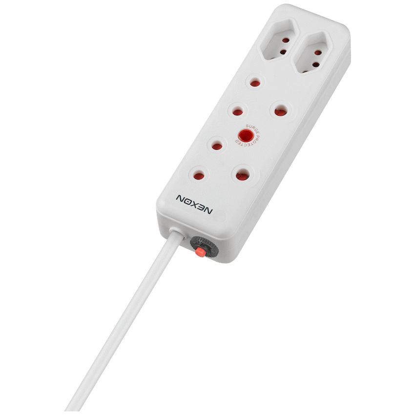 Nexon 4-Way Medium Surge Extension Lead 10M - Image 2