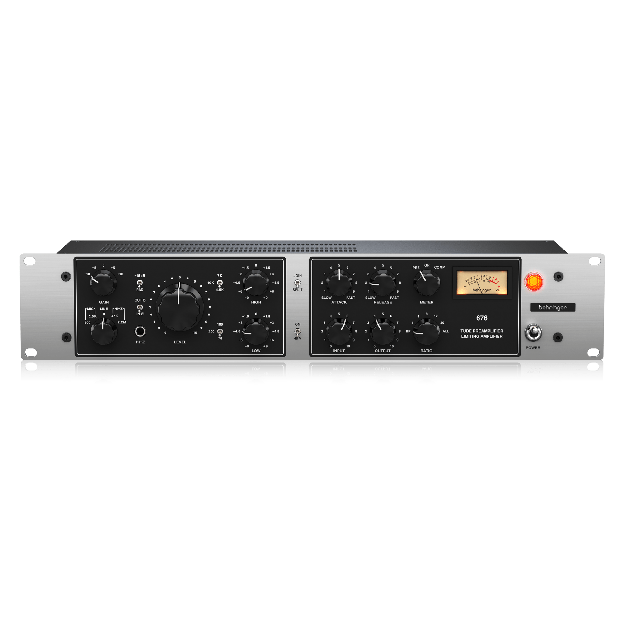 Behringer 676 Tube Mic Preamp & FET Compressor - Image 2