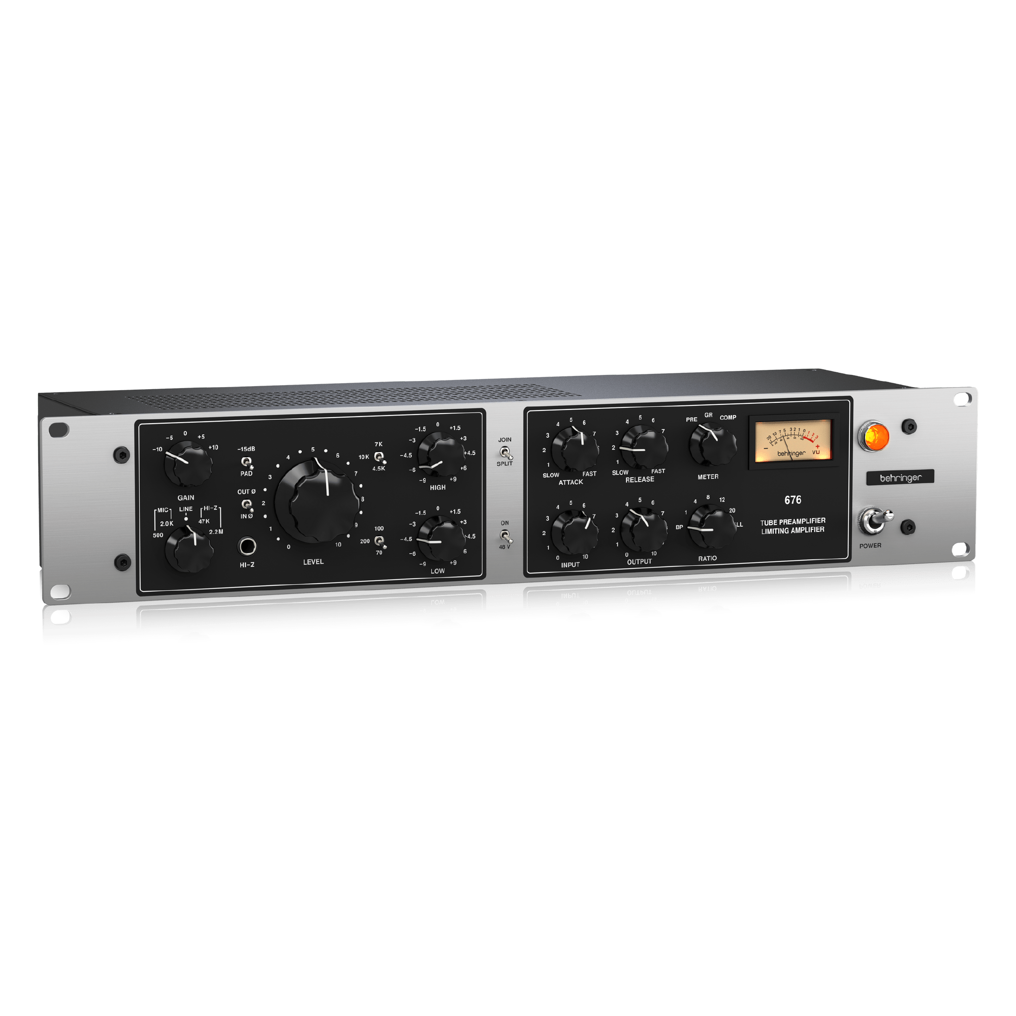 Behringer 676 Tube Mic Preamp & FET Compressor - Image 3