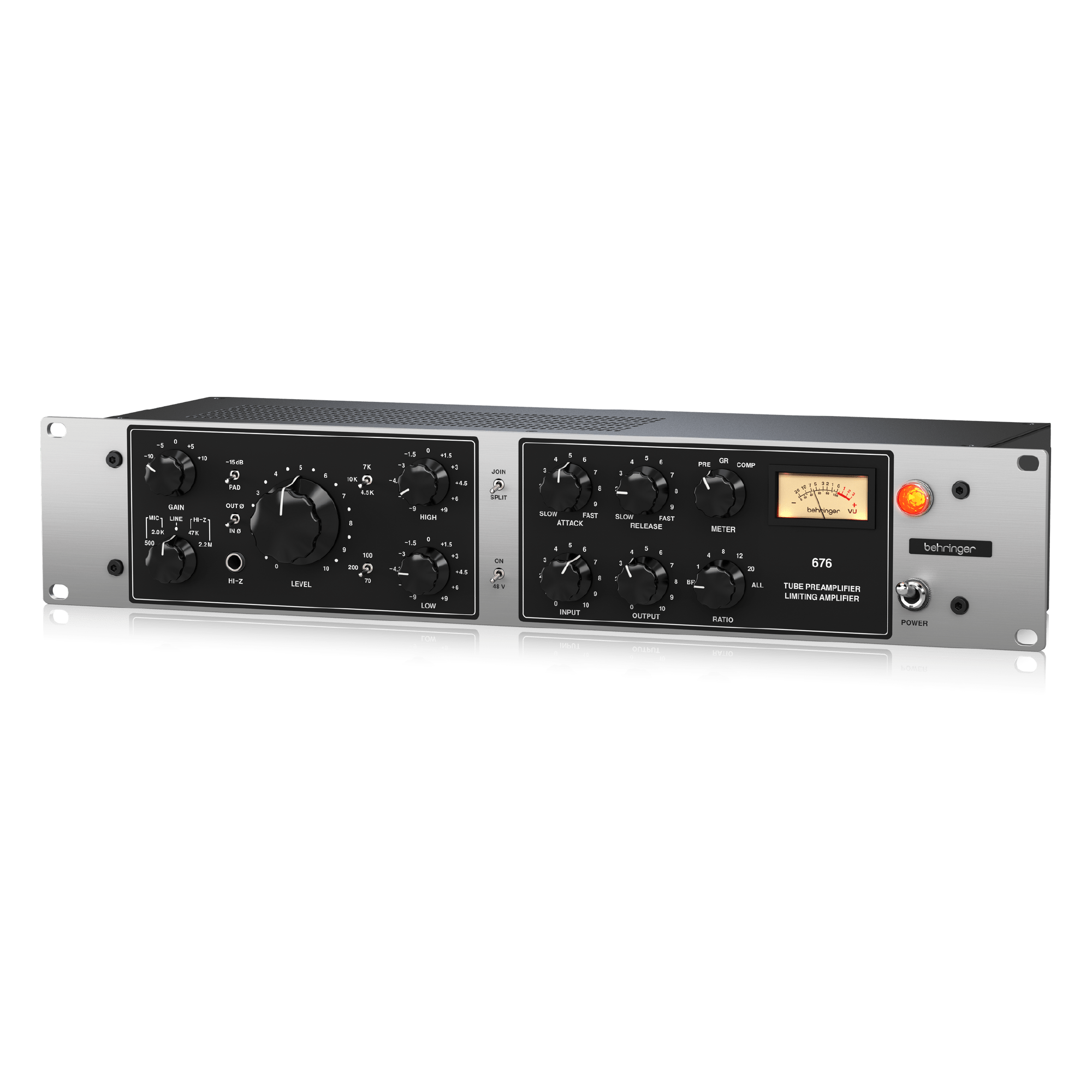 Behringer 676 Tube Mic Preamp & FET Compressor - Image 4