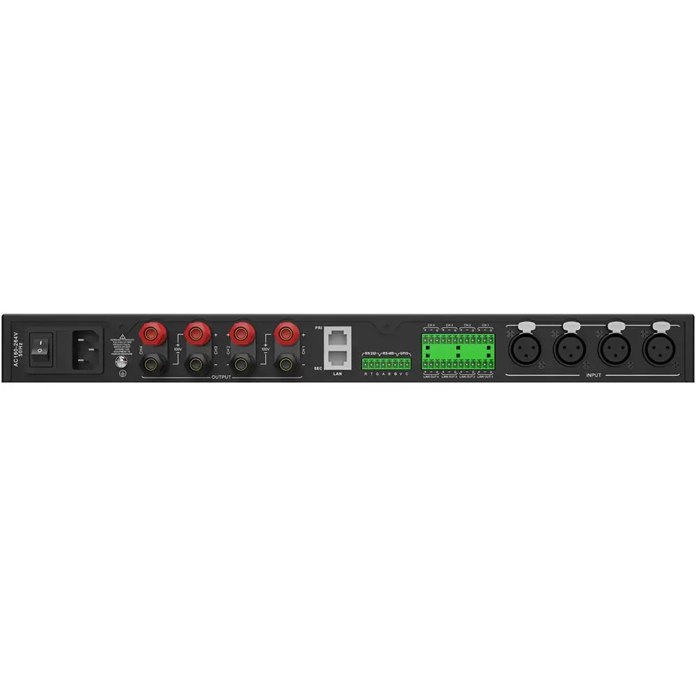 DATEQ DDA-43DT AMPLIFIER CLASS D DSP NETWORK - Image 2