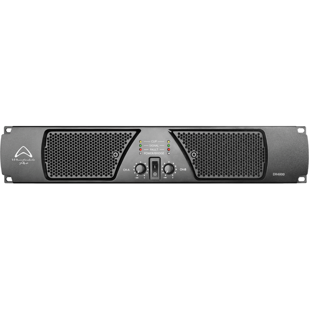 Wharfedale Pro DR4800 2-Channel Class D Power Amplifier - Image 2