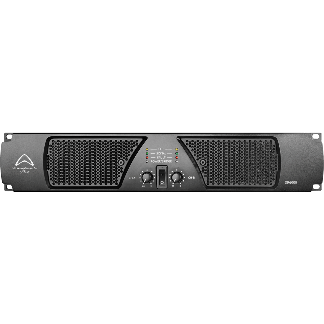 Wharfedale Pro DR6000 2-Channel Class D Power Amplifier - Image 2