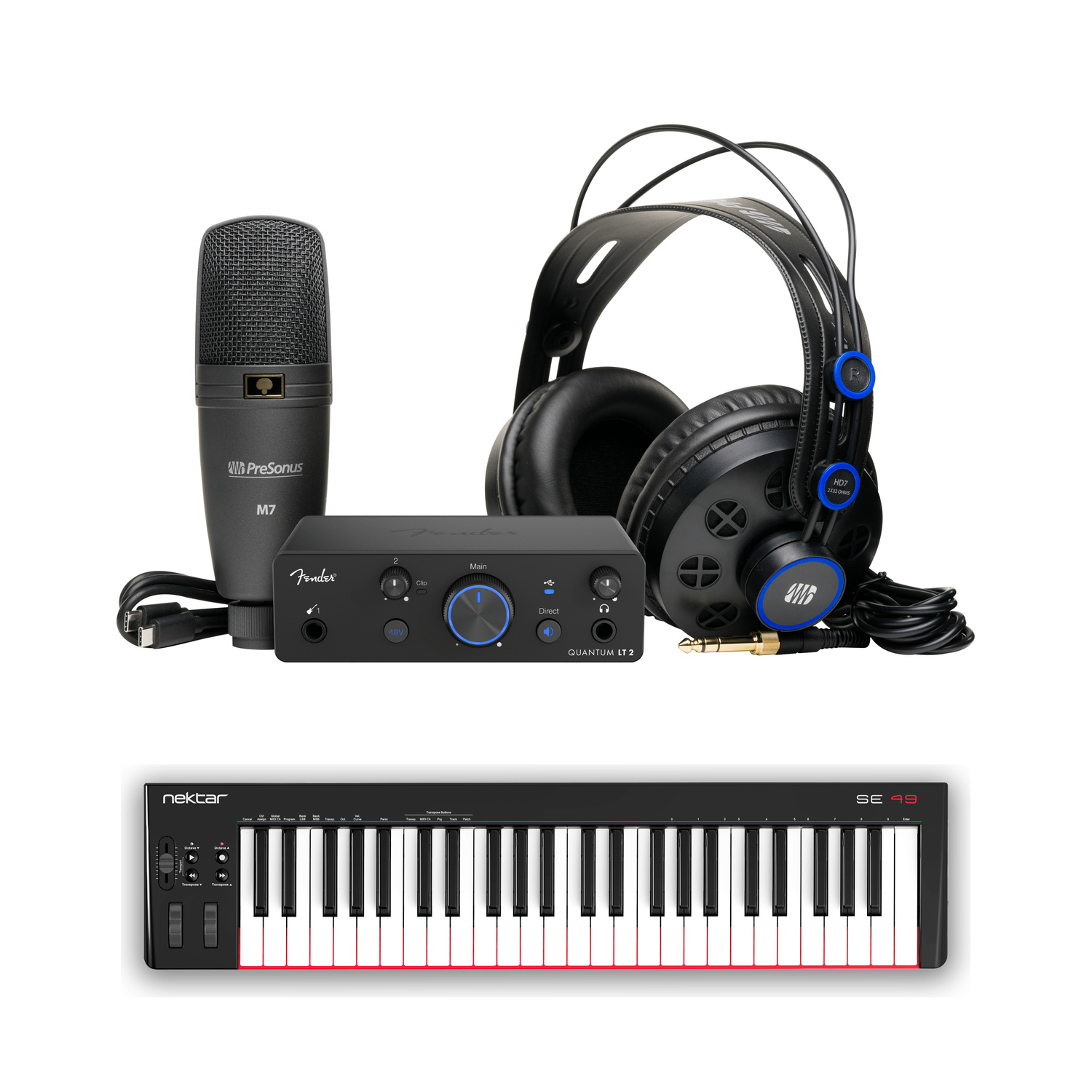 Fender Studio Quantum Creator Pack with Nektar SE49