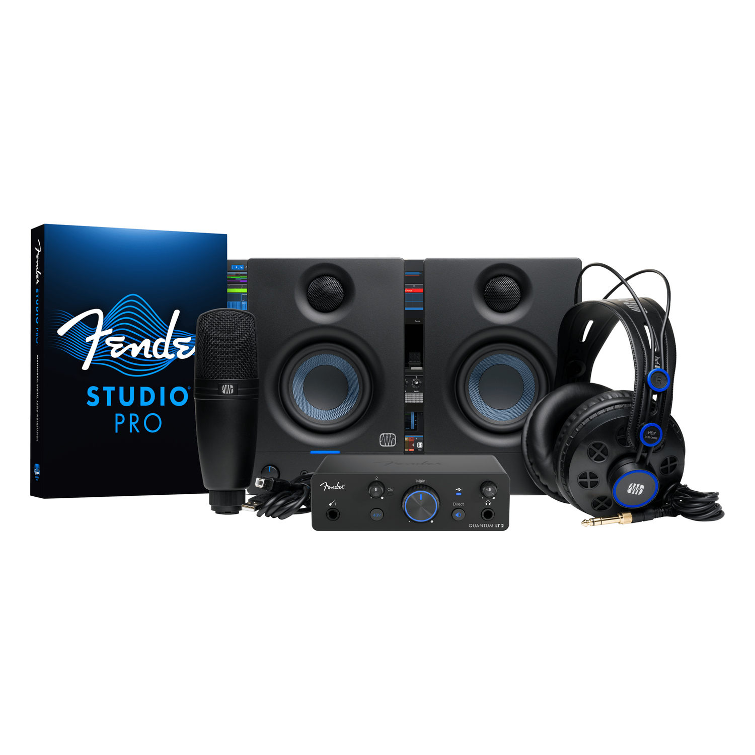 Fender Studio Quantum Complete Pack with Monitors
