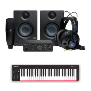 Fender Studio Quantum Complete Pack with Monitors and Nektar SE49