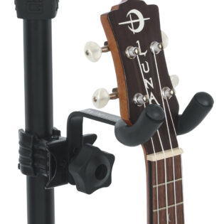 Gator Frameworks Mic Stand Ukulele and Mandolin Hanger