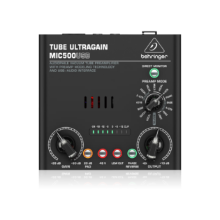 Behringer MIC500USB Tube Microphone Preamp