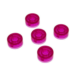 Mooer Candy Footswitch Toppers - Rose Violet 5-Pack