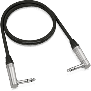 Behringer GIC-904SR Gold Series 0.9m Angled TRS Cable