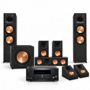 Klipsch Reference Premiere Atmos 5.1.2 system with Onkyo TX-RZ50