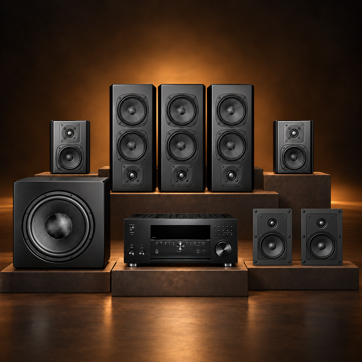 M&K Sound 950 Atmos 5.1.2 Home Cinema System with Onkyo TX-RZ50 - Image 2