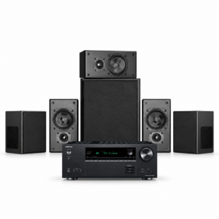 M&K Sound Movie 5.1 home cinema system with Onkyo TX-NR6100