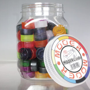 Mooer Candy Footswitch Topper Jar - 100 Pieces