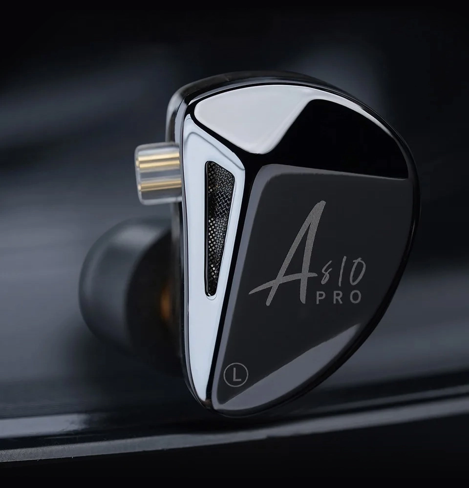 KZ AS10 Pro In-Ear Monitors - Black