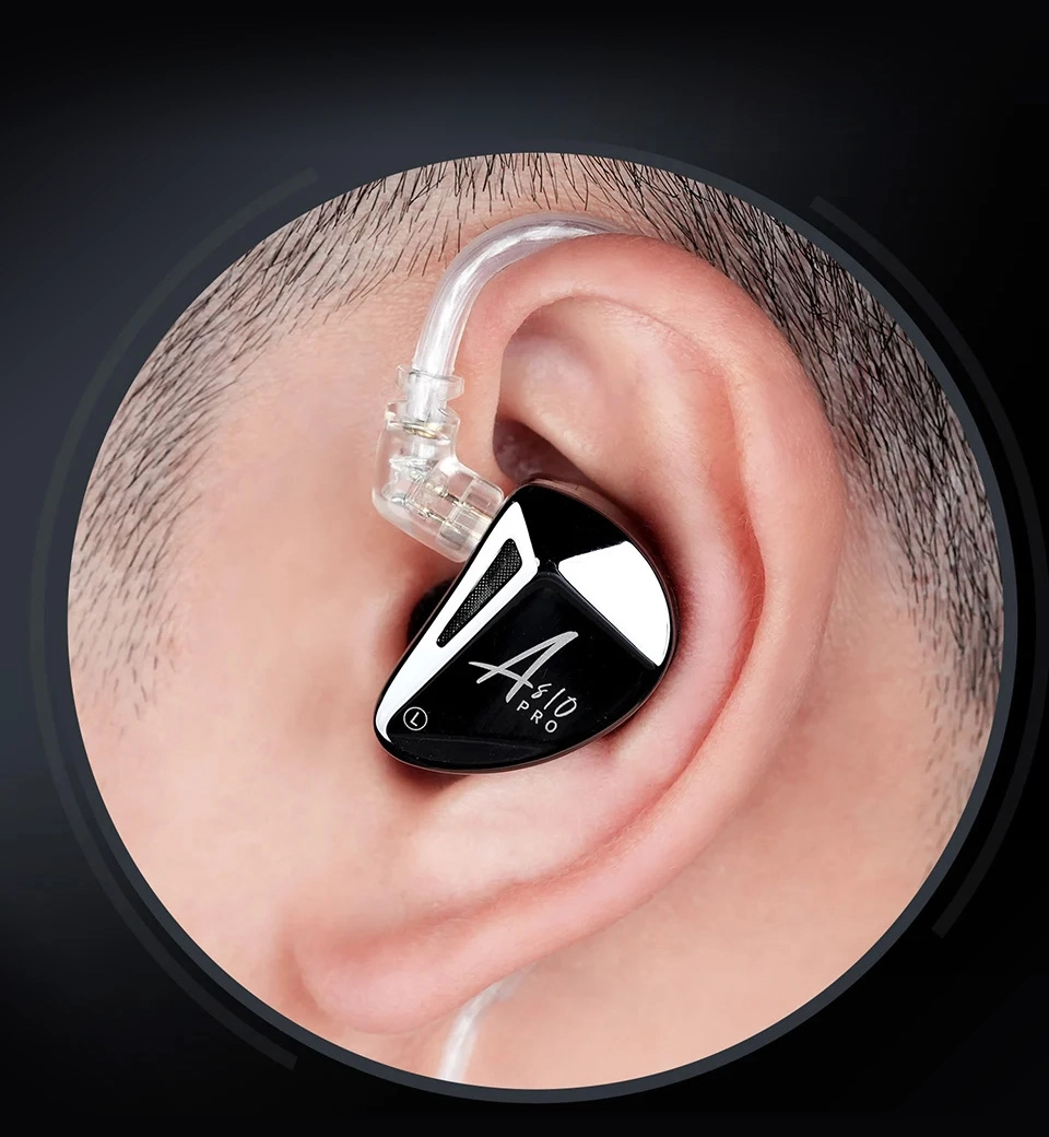 KZ AS10 Pro In-Ear Monitors - Black - Image 3