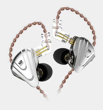 KZ ZSX Hybrid In-Ear Monitors - Black - Image 5